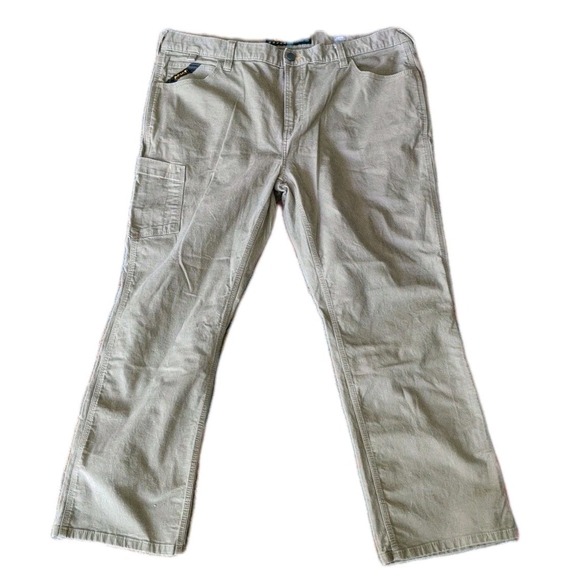 Ariat Other - Ariat-1259 Tough Duraster Men's Pants Rebar M7 Slim Straight 40x30 Field Khaki‎